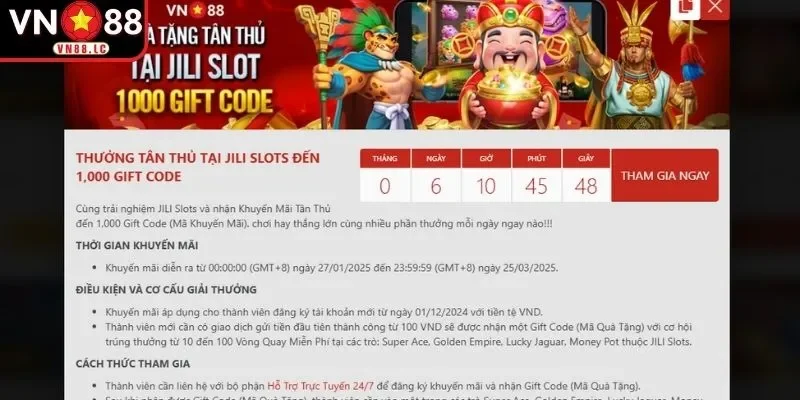 Nắm chắc điều kiện cơ bản khi tham gia tặng code VN88